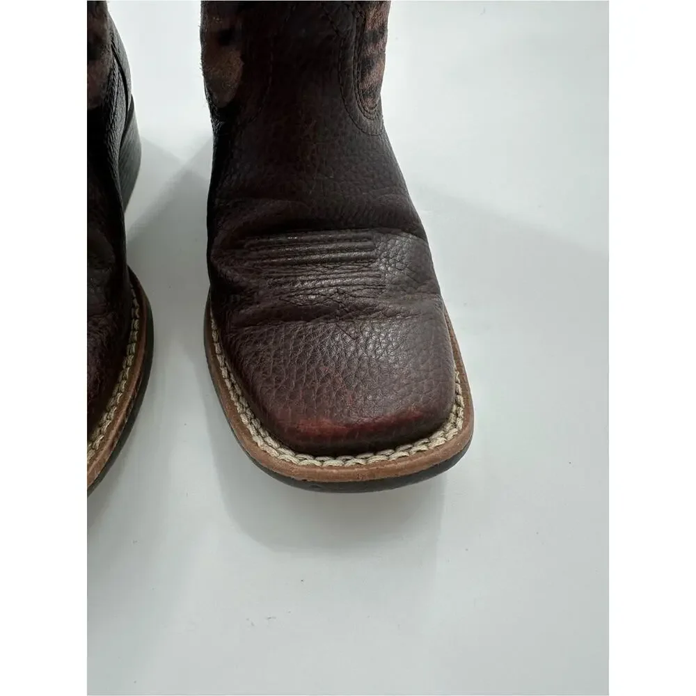 Ariat Kids Quickdraw Western Cowboy Boots Size 10